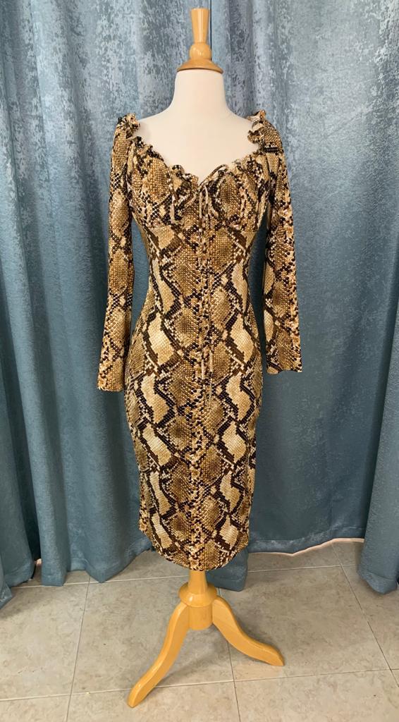 Ouro Snake Dress